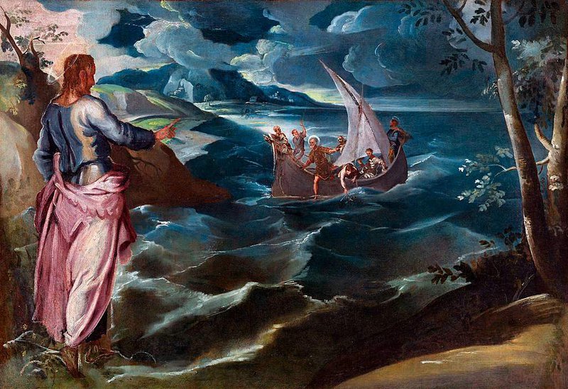 Jacopo_Tintoretto Christ_at_the_Sea_of_Galilee