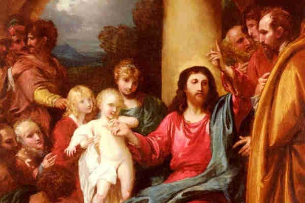 A Child and the 12 Disciples